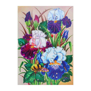 Crystal Rhinestone Diamond Painting Kit - Plants and Flowers