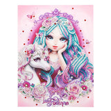 Crystal Rhinestone Diamond Painting Kit - Pretty girl and unicorn