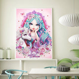 Crystal Rhinestone Diamond Painting Kit | Pretty girl and unicorn - Hibah-Diamond?painting art studio