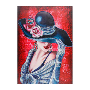 Crystal Rhinestone Diamond Painting Kit - Prom Beauty