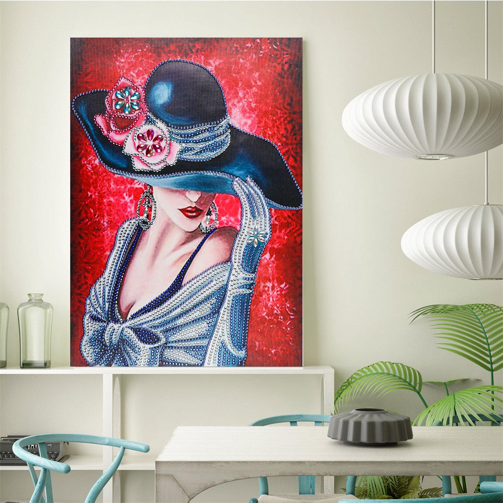 Crystal Rhinestone Diamond Painting Kit - Prom Beauty