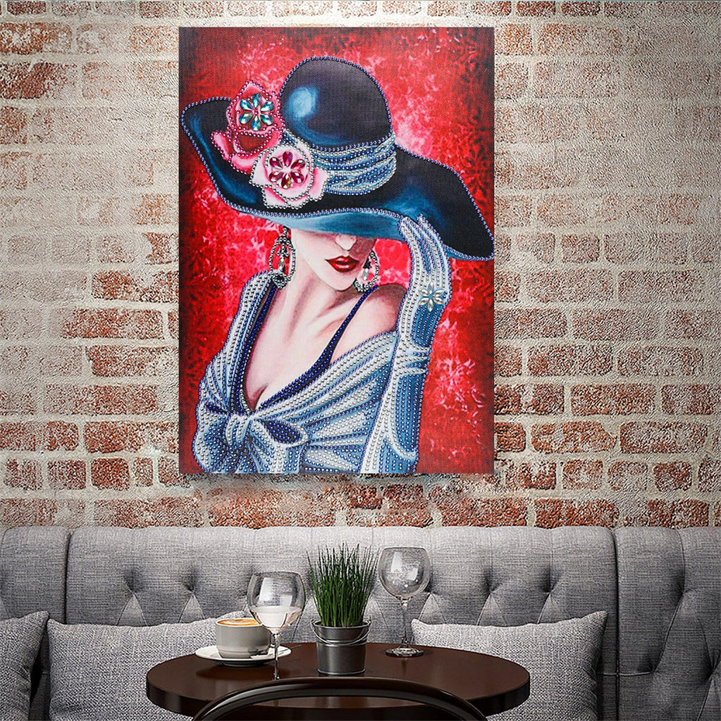 Crystal Rhinestone Diamond Painting Kit - Prom Beauty