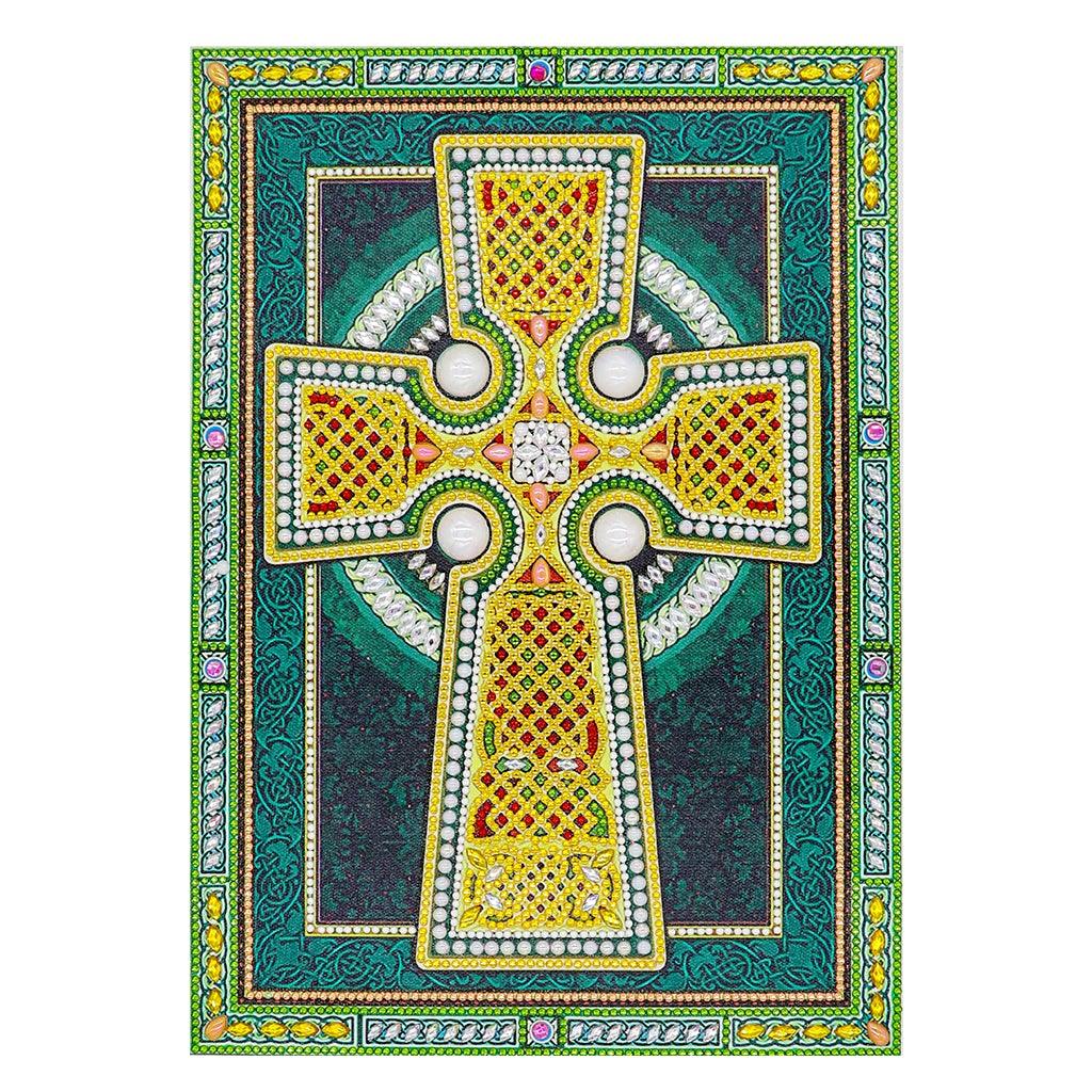 Crystal Rhinestone Diamond Painting Kit | Religious Cross - Hibah-Diamond?painting art studio