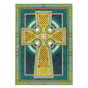 Crystal Rhinestone Diamond Painting Kit | Religious Cross - Hibah-Diamond?painting art studio