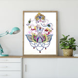 Crystal Rhinestone Diamond Painting Kit | Religious elephant - Hibah-Diamond?painting art studio