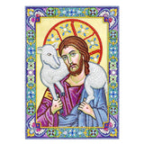 Crystal Rhinestone Diamond Painting Kit - Religious Figure Jesus
