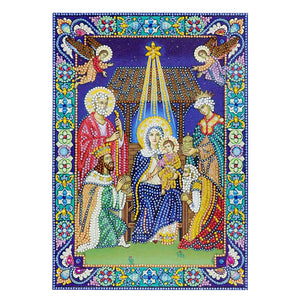 Crystal Rhinestone Diamond Painting Kit | Religious Figure Jesus - Hibah-Diamond?painting art studio
