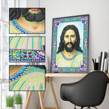 Crystal Rhinestone Diamond Painting Kit | Religious Figure Jesus - Hibah-Diamond painting art studio