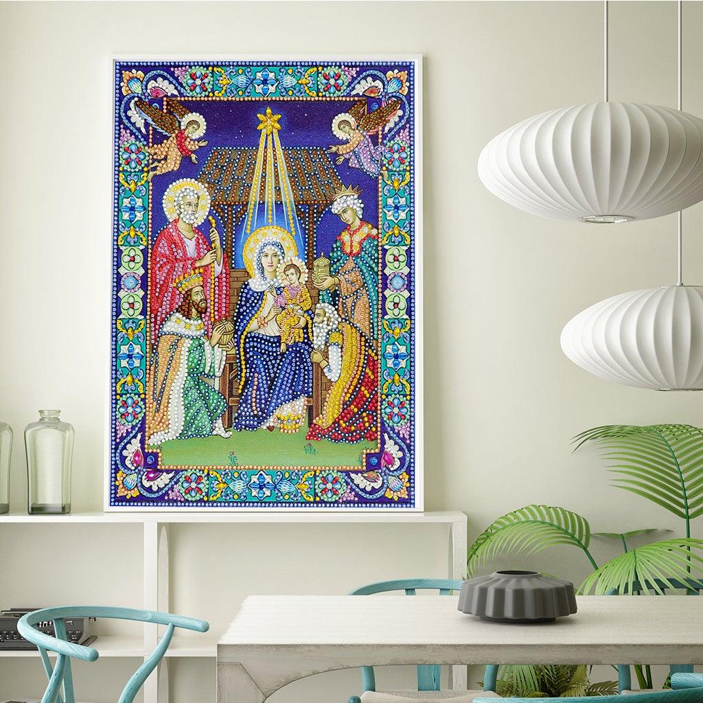 Crystal Rhinestone Diamond Painting Kit | Religious Figure Jesus - Hibah-Diamond?painting art studio