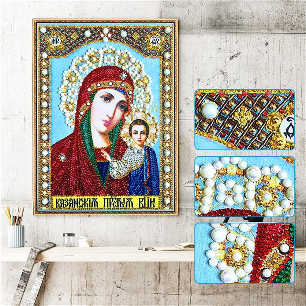 Crystal Rhinestone Diamond Painting Kit | Religious Figures - Hibah-Diamond?painting art studio
