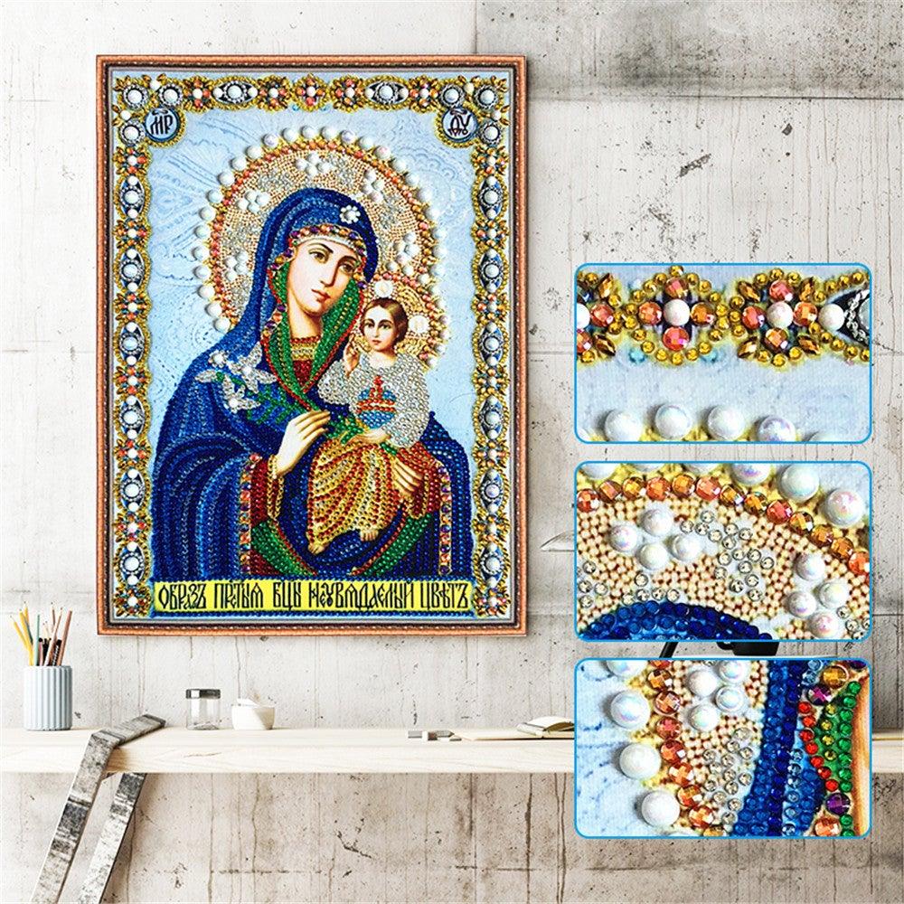 Crystal Rhinestone Diamond Painting Kit | Religious Figures - Hibah-Diamond?painting art studio