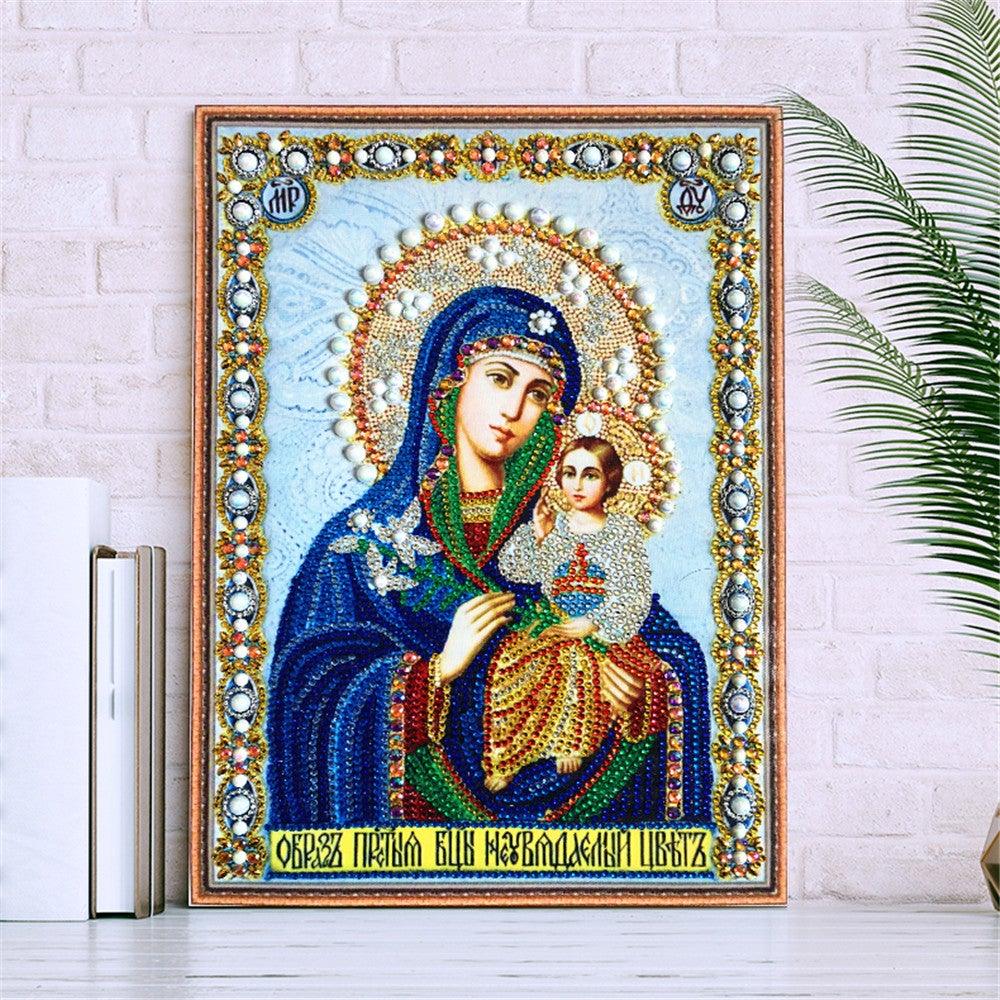 Crystal Rhinestone Diamond Painting Kit | Religious Figures - Hibah-Diamond?painting art studio