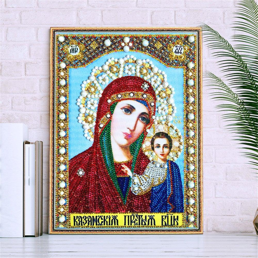 Crystal Rhinestone Diamond Painting Kit | Religious Figures - Hibah-Diamond?painting art studio