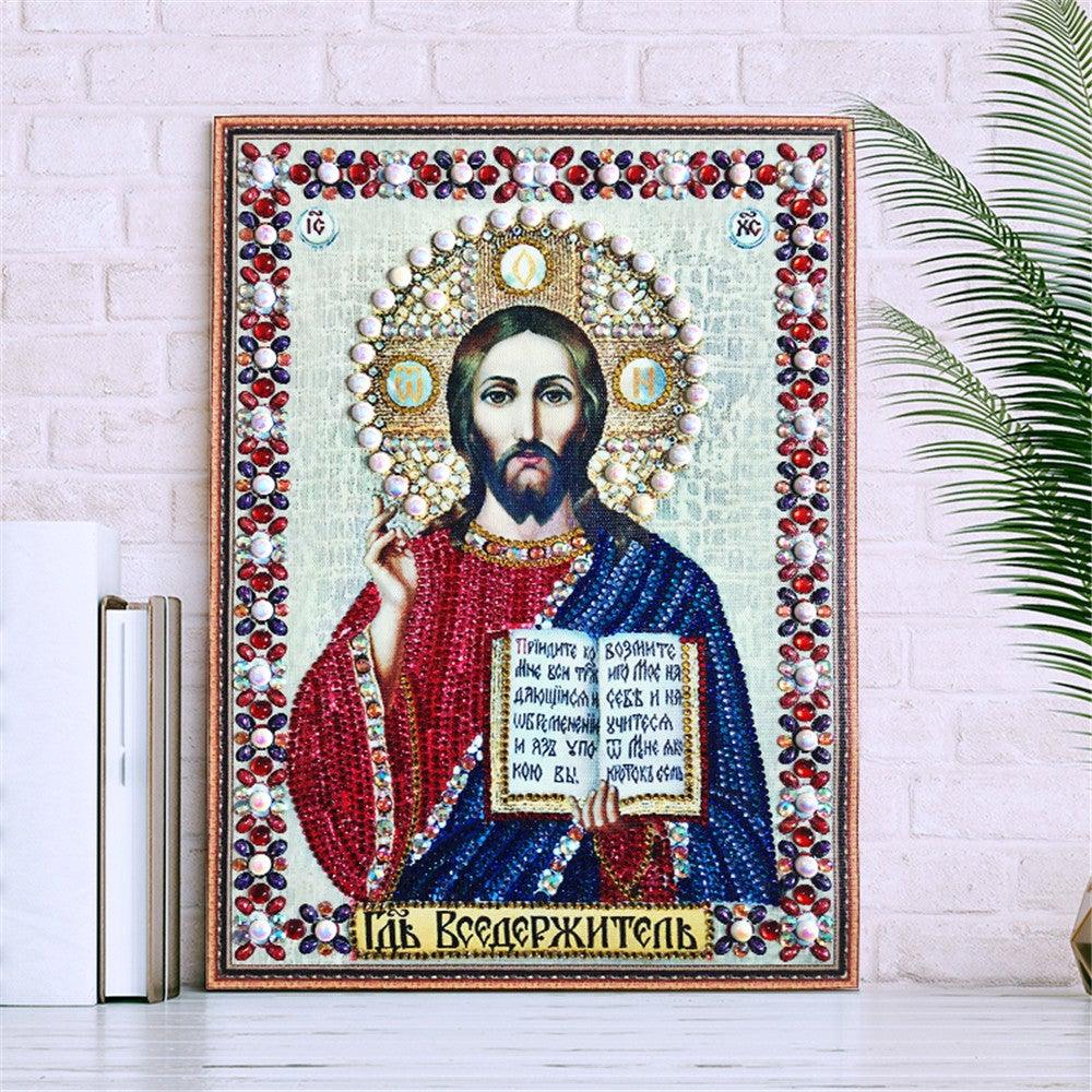 Crystal Rhinestone Diamond Painting Kit | Religious Figures - Hibah-Diamond?painting art studio