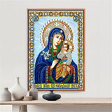 Crystal Rhinestone Diamond Painting Kit | Religious Figures - Hibah-Diamond?painting art studio