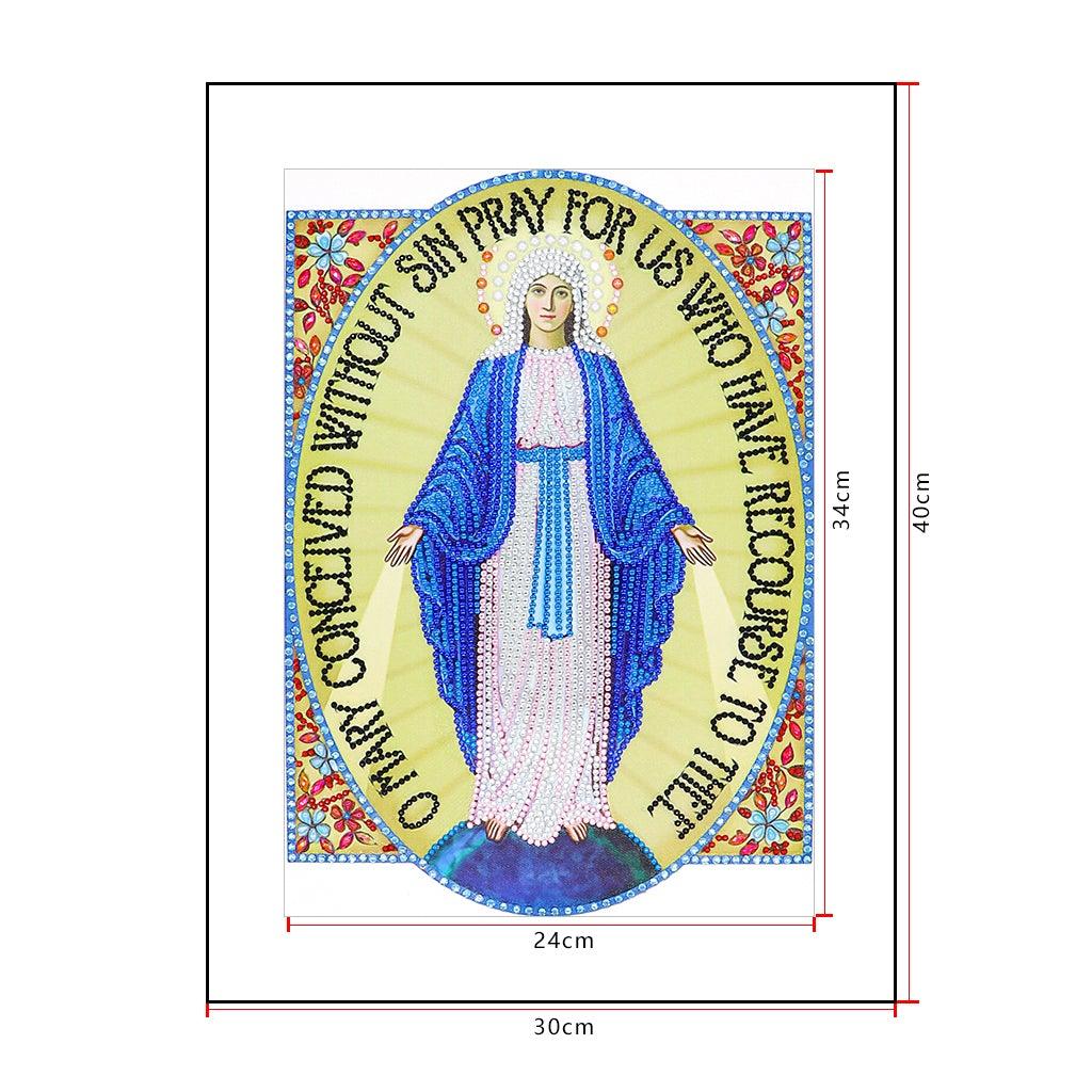 Crystal Rhinestone Diamond Painting Kit | Religious Figures - Hibah-Diamond painting art studio