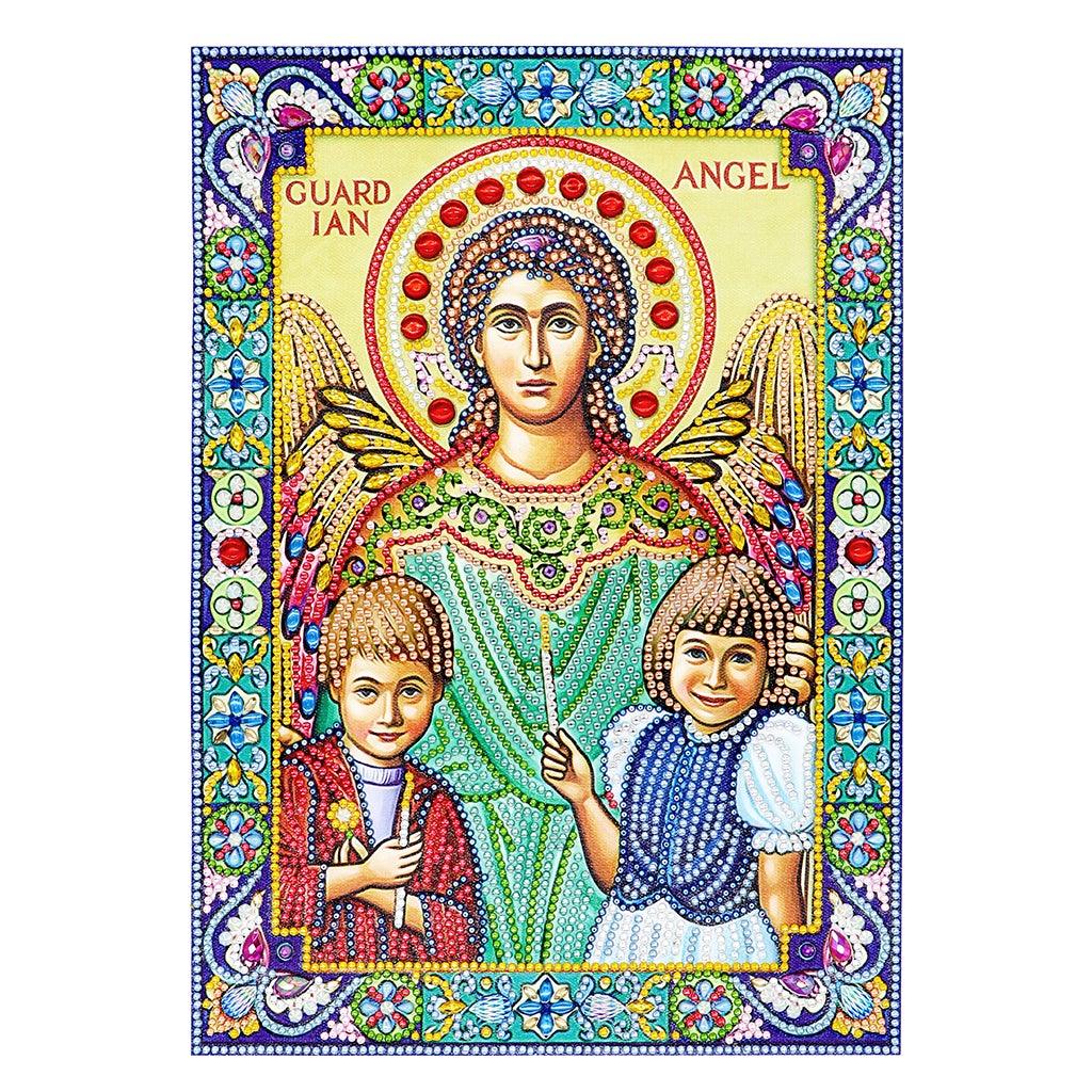 Crystal Rhinestone diamond painting kit | religious figures Virgin and Jesus - Hibah-Diamond painting art studio