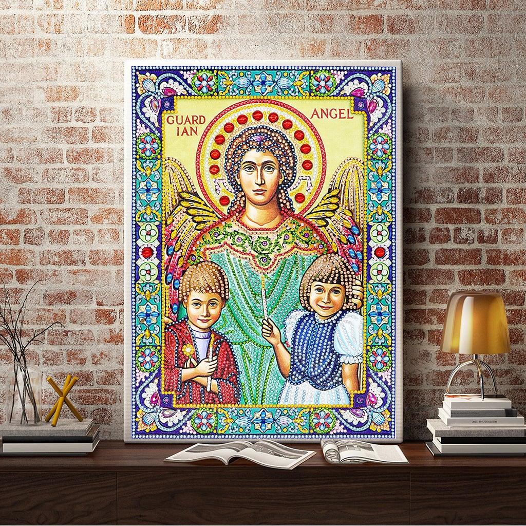 Crystal Rhinestone diamond painting kit | religious figures Virgin and Jesus - Hibah-Diamond painting art studio