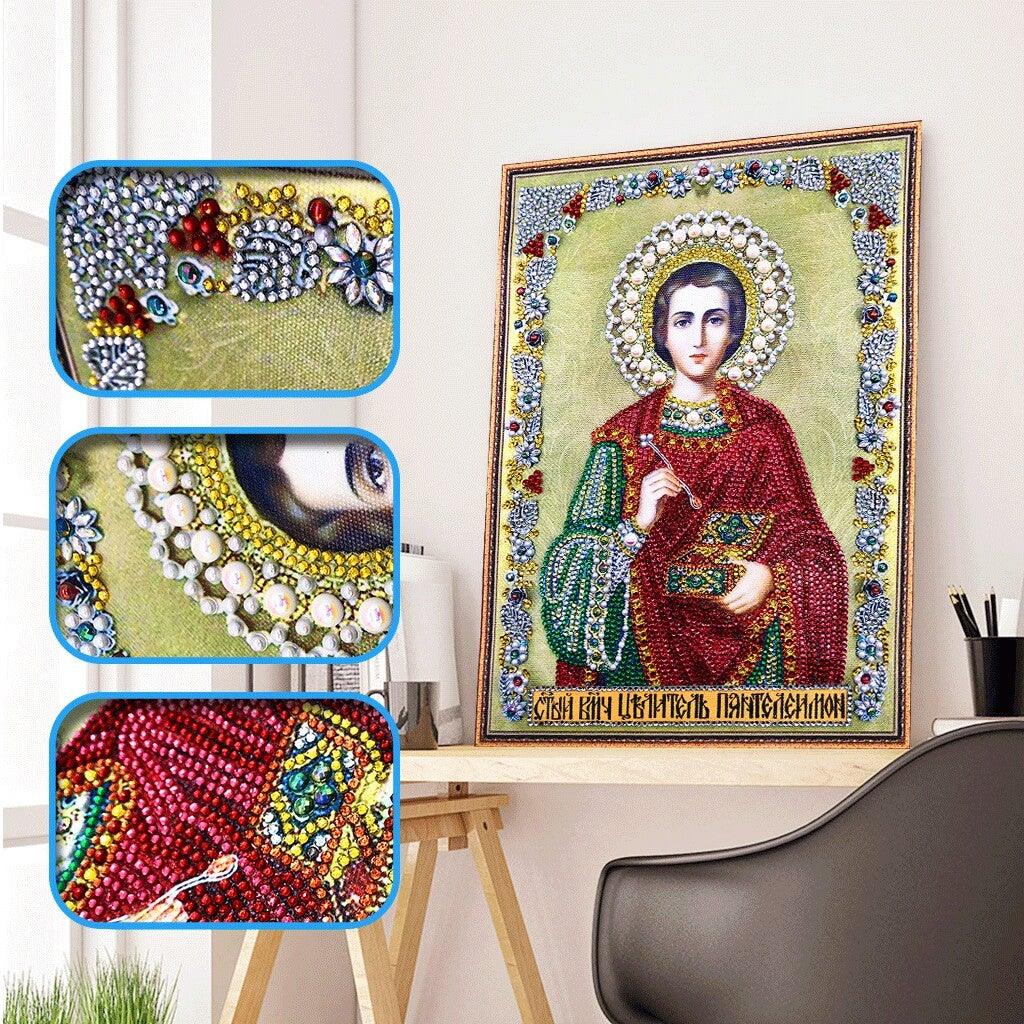 Crystal Rhinestone Diamond Painting Kit - Religious Leaders - Hibah-Diamond?painting art studio