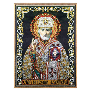 Crystal Rhinestone Diamond Painting Kit -Religious Leaders - Hibah-Diamond?painting art studio