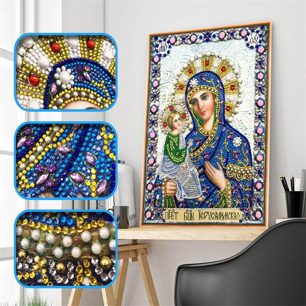 Crystal Rhinestone Diamond Painting Kit - Religious Leaders - Hibah-Diamond?painting art studio