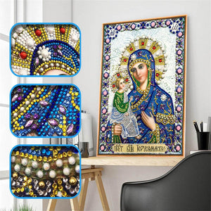 Crystal Rhinestone Diamond Painting Kit - Religious Leaders - Hibah-Diamond?painting art studio