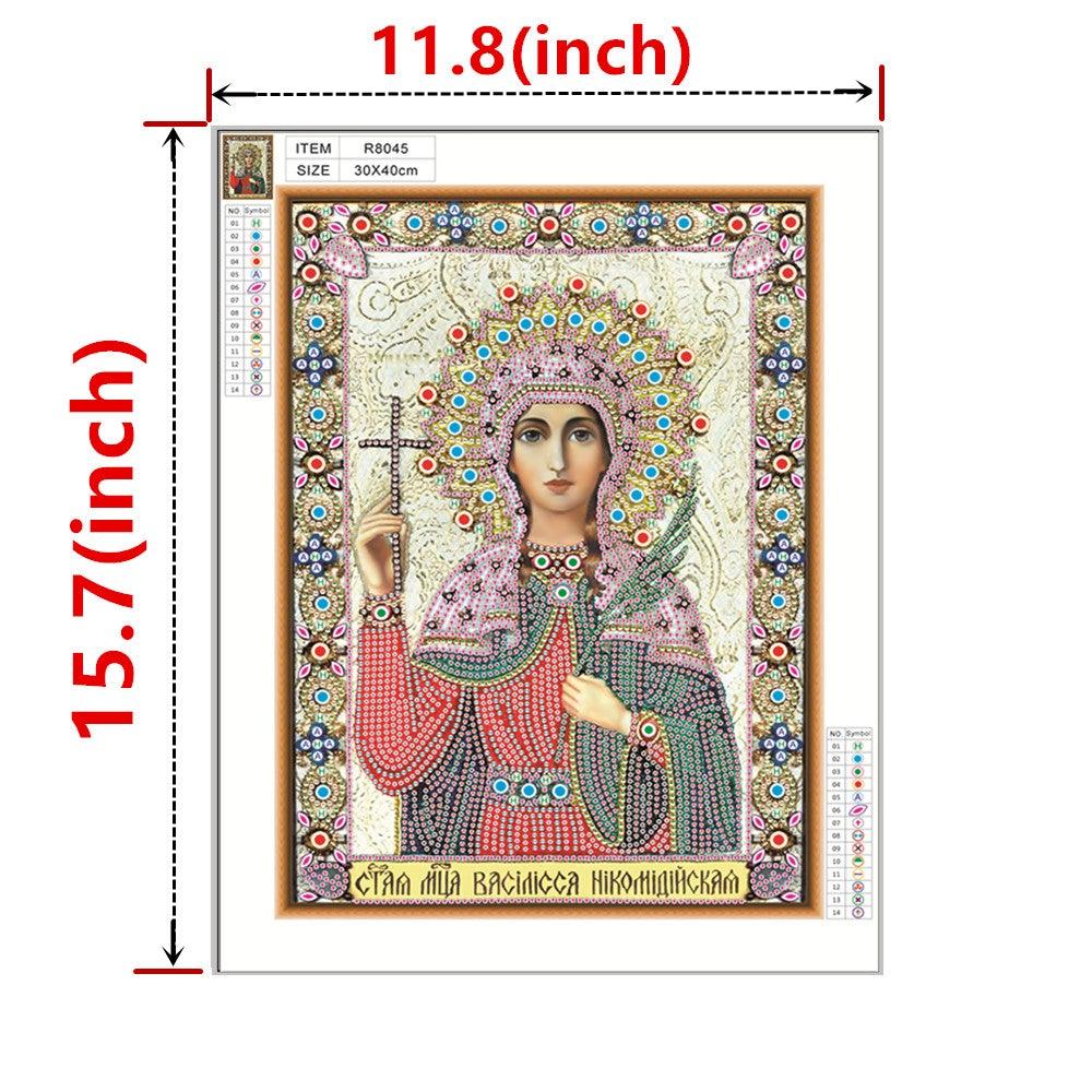 Crystal Rhinestone Diamond Painting Kit - Religious Leaders - Hibah-Diamond painting art studio