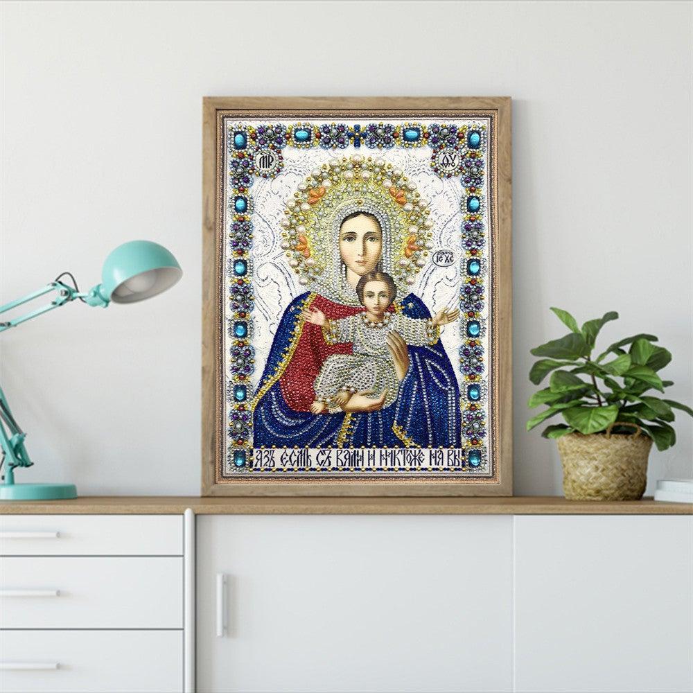 Crystal Rhinestone Diamond Painting Kit - Religious Leaders - Hibah-Diamond?painting art studio