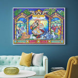 Crystal Rhinestone Diamond Painting Kit - Religious Leaders - Hibah-Diamond painting art studio