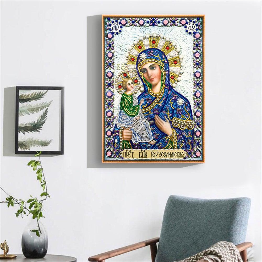 Crystal Rhinestone Diamond Painting Kit - Religious Leaders - Hibah-Diamond?painting art studio