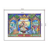Crystal Rhinestone Diamond Painting Kit - Religious Leaders - Hibah-Diamond painting art studio