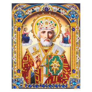 Crystal Rhinestone Diamond Painting Kit - Religious man - Hibah-Diamond?painting art studio