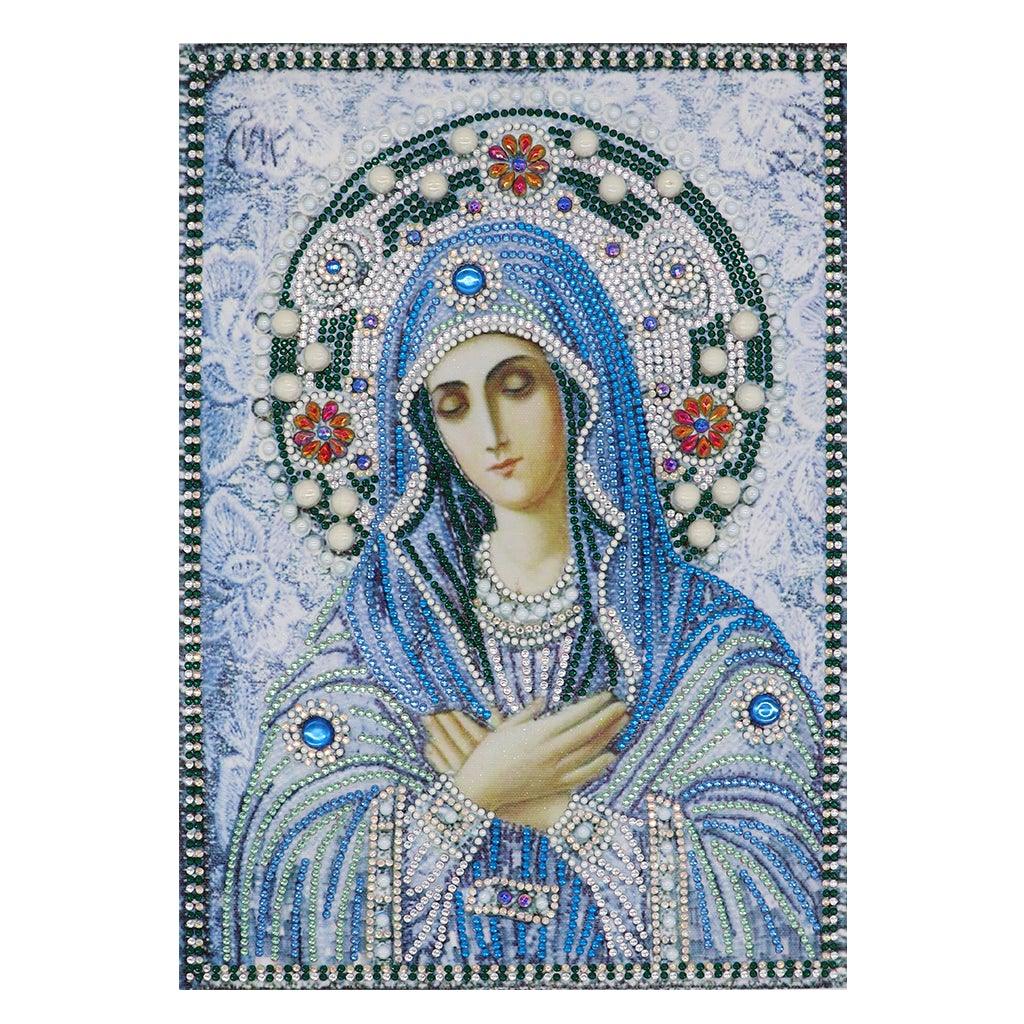Crystal Rhinestone Diamond Painting Kit - Religious Mary - Hibah-Diamond?painting art studio