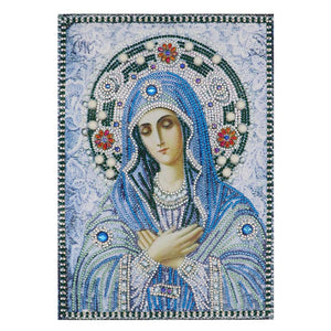 Crystal Rhinestone Diamond Painting Kit - Religious Mary - Hibah-Diamond?painting art studio