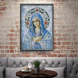 Crystal Rhinestone Diamond Painting Kit - Religious Mary - Hibah-Diamond?painting art studio