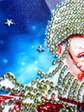 Crystal Rhinestone Diamond Painting Kit - Santa Claus holding gifts