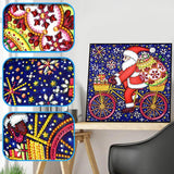 Crystal Rhinestone Diamond Painting Kit - Santa - Hibah-Diamond painting art studio