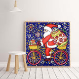 Crystal Rhinestone Diamond Painting Kit - Santa - Hibah-Diamond painting art studio