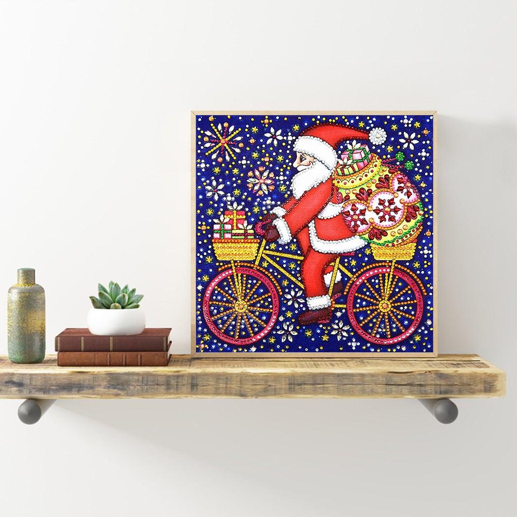Crystal Rhinestone Diamond Painting Kit - Santa - Hibah-Diamond painting art studio