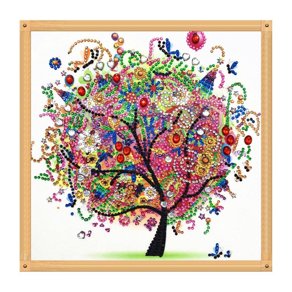 Crystal Rhinestone Diamond Painting Kit- Season Tree - Hibah-Diamond?painting art studio