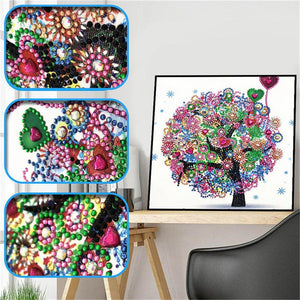Crystal Rhinestone Diamond Painting Kit -Season Tree - Hibah-Diamond?painting art studio