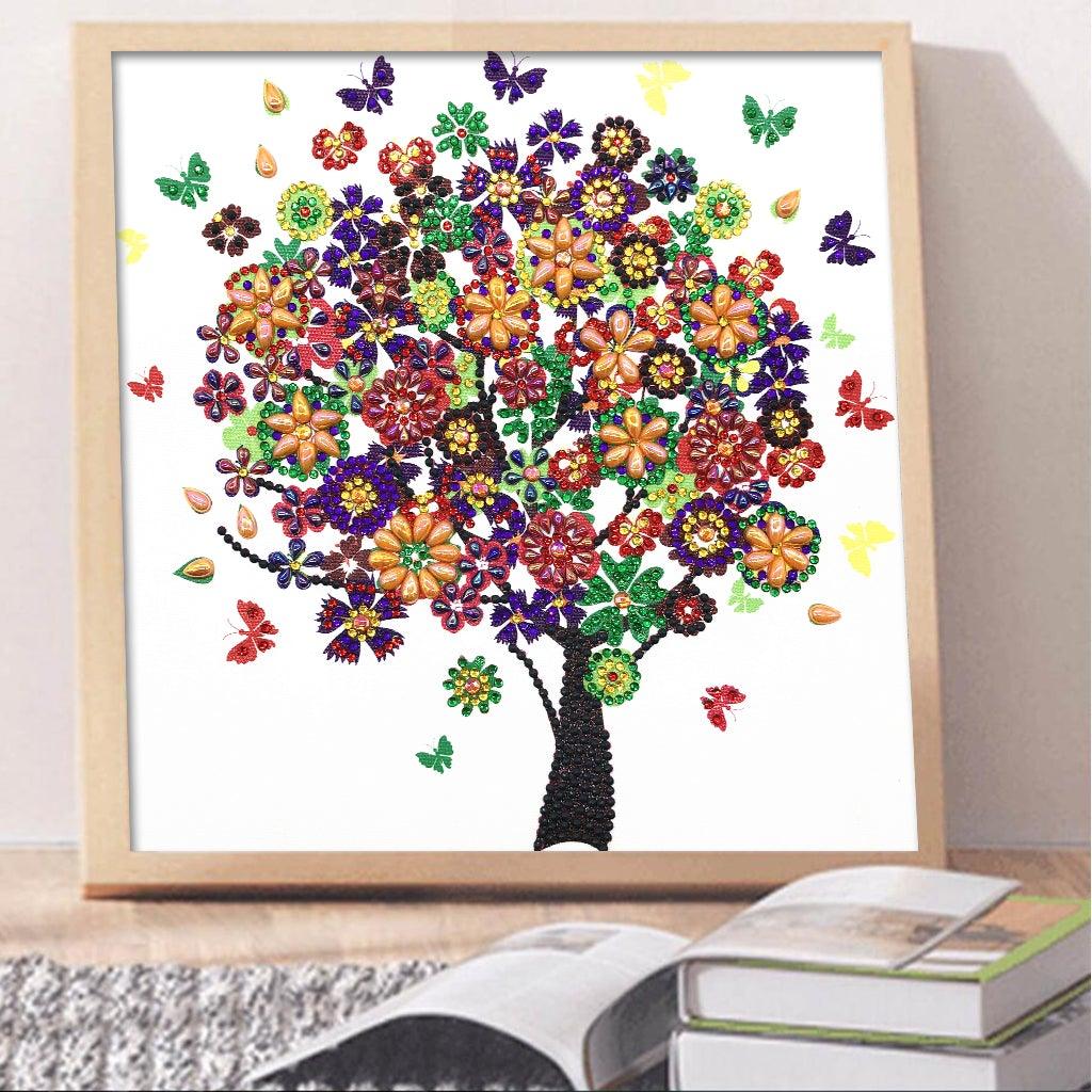 Crystal Rhinestone Diamond Painting Kit -Season Tree - Hibah-Diamond?painting art studio