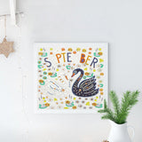 Crystal Rhinestone Diamond Painting Kit | September swan - Hibah-Diamond?painting art studio
