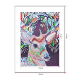 Crystal Rhinestone Diamond Painting Kit | Sika deer - Hibah-Diamond?painting art studio