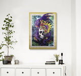 Crystal Rhinestone Diamond Painting Kit | Skeleton (16x20inch) - Hibah-Diamond?painting art studio