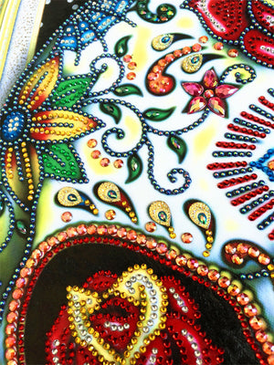Crystal Rhinestone Diamond Painting Kit - Skull (18.5x22.5inch)