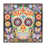 Crystal Rhinestone Diamond Painting Kit | Skull - Hibah-Diamond?painting art studio