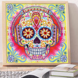 Crystal Rhinestone Diamond Painting Kit | Skull - Hibah-Diamond?painting art studio