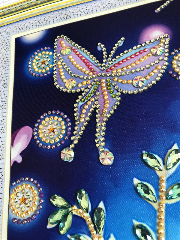 Crystal Rhinestone Diamond Painting Kit - Street lamp (18.5x22.5inch)