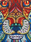 Crystal Rhinestone Diamond Painting Kit - Wolf head (18.5x22.5inch)
